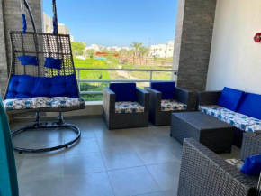 3 Bedroom chalet For rent at Amwaj North Coast-Double View For Families Only